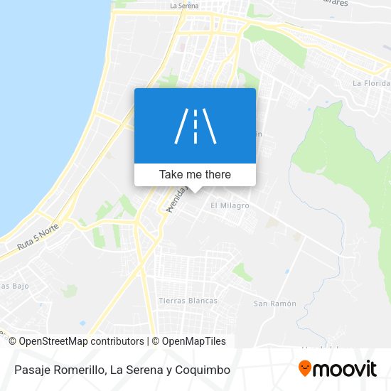 Pasaje Romerillo map