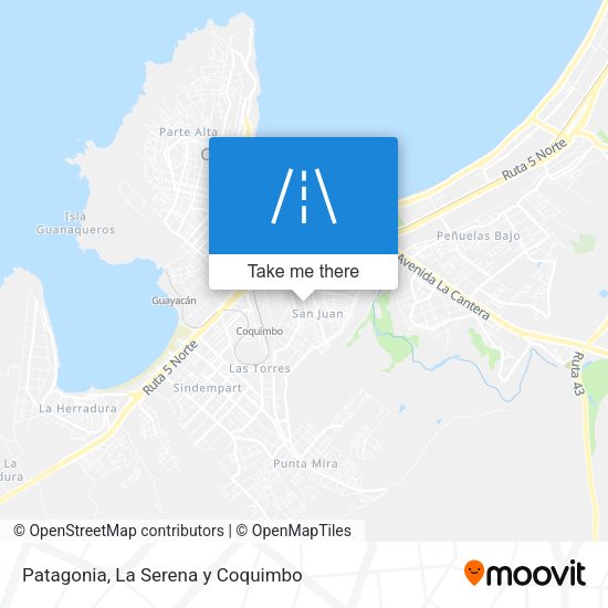 Patagonia map