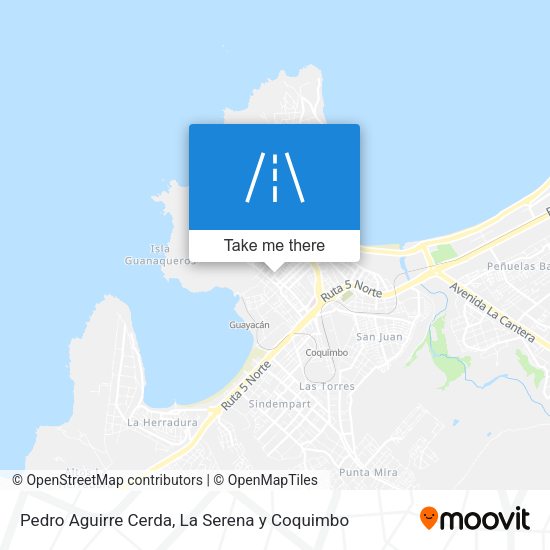 Mapa de Pedro Aguirre Cerda