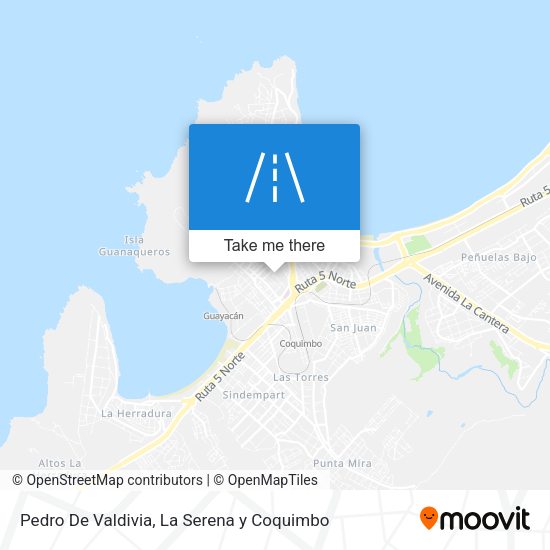 Pedro De Valdivia map