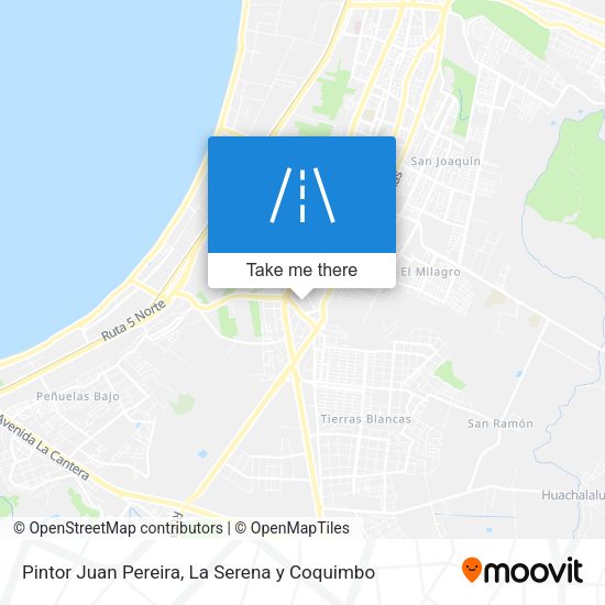 Mapa de Pintor Juan Pereira