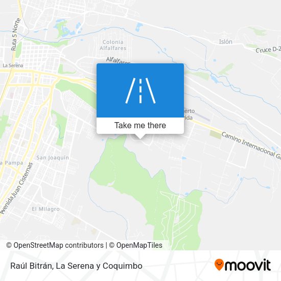 Raúl Bitrán map