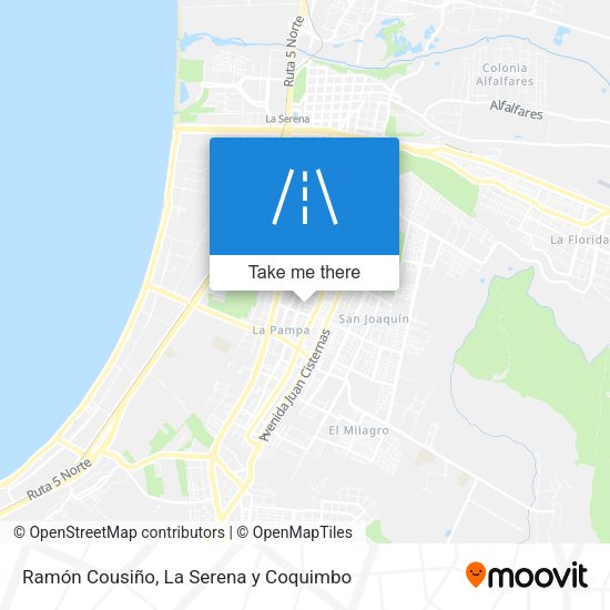 Mapa de Ramón Cousiño