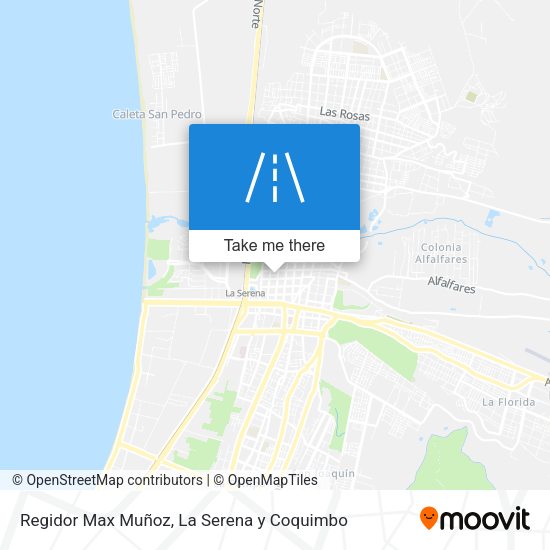 Mapa de Regidor Max Muñoz