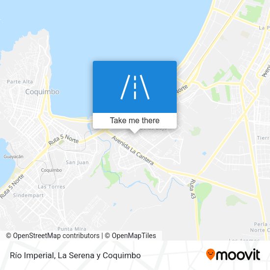 Mapa de Río Imperial