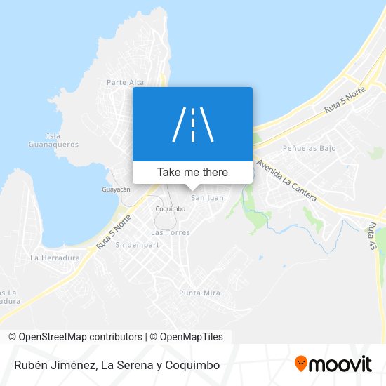 Mapa de Rubén Jiménez