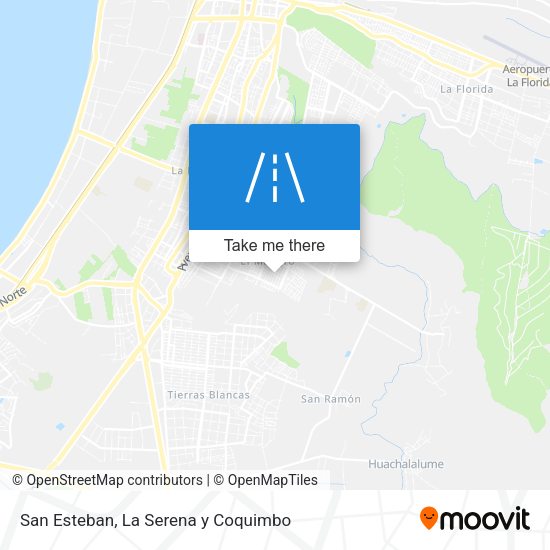 San Esteban map