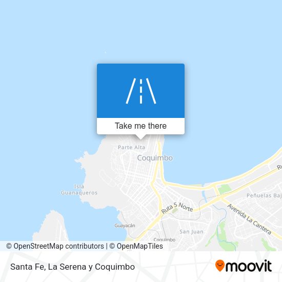 Mapa de Santa Fe