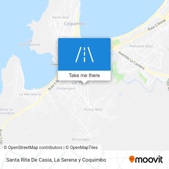 Mapa de Santa Rita De Casia