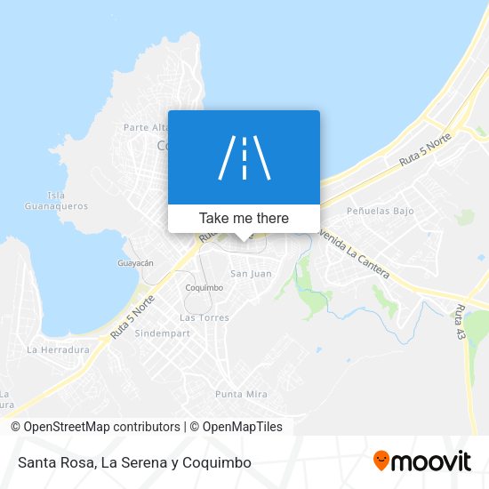 Santa Rosa map