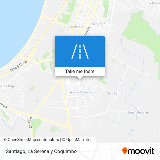 Mapa de Santiago