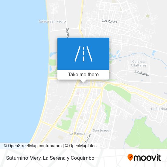 Saturnino Mery map