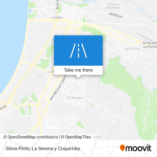 Silvia Pinto map