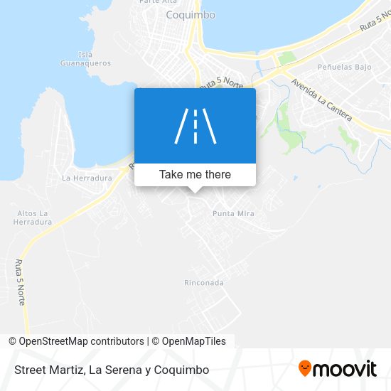 Street Martiz map