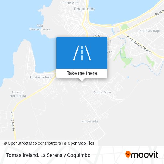 Tomás Ireland map