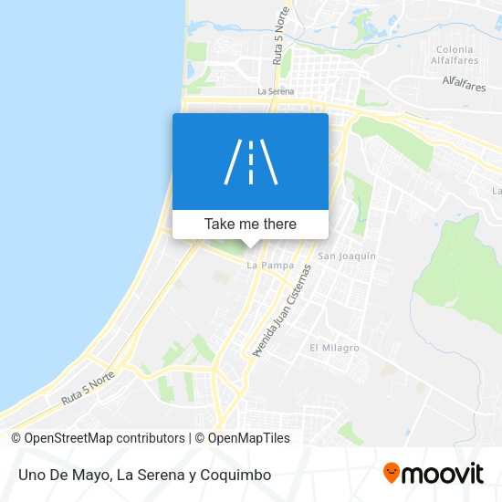 Uno De Mayo map