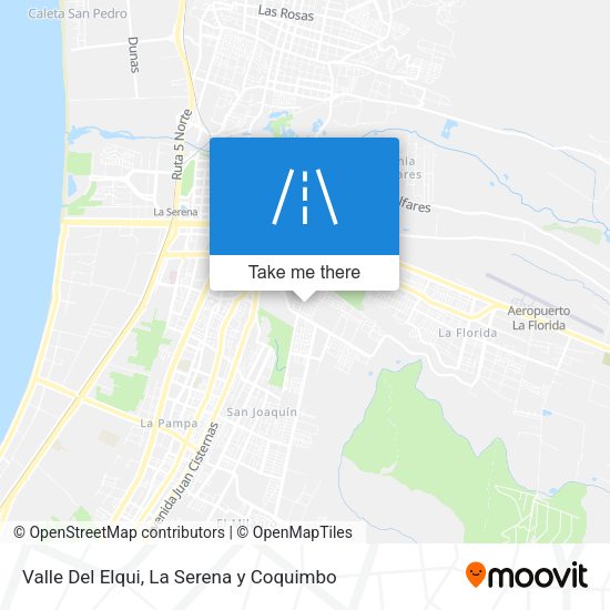 Valle Del Elqui map