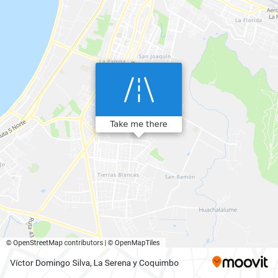 Mapa de Víctor Domingo Silva