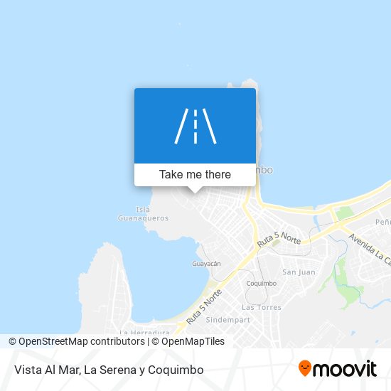 Mapa de Vista Al Mar