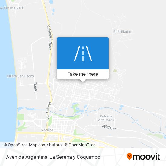 Avenida Argentina map