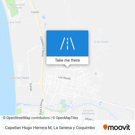 Capellan Hugo Herrera M map