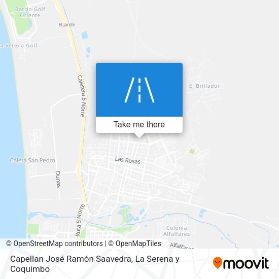 Capellan José Ramón Saavedra map