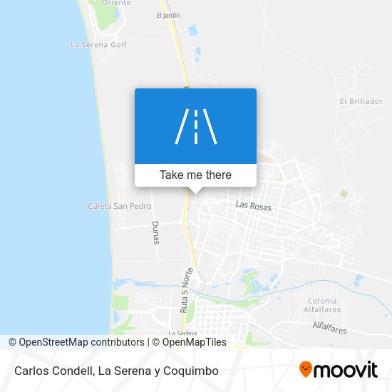 Carlos Condell map