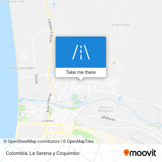 Colombia map