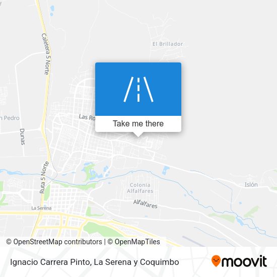 Ignacio Carrera Pinto map