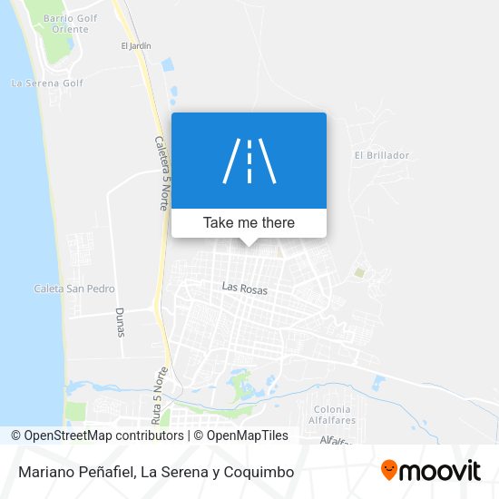 Mapa de Mariano Peñafiel