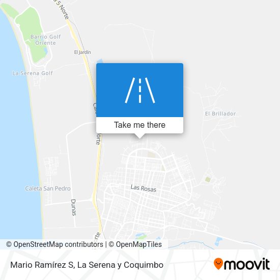 Mapa de Mario Ramírez S