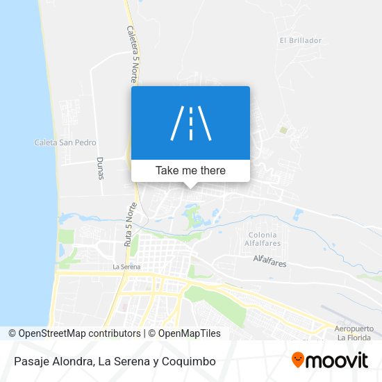 Pasaje Alondra map