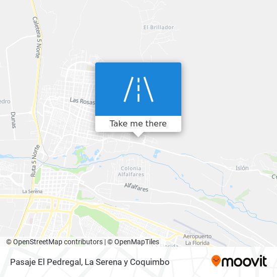 Mapa de Pasaje El Pedregal