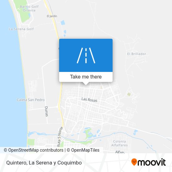 Quintero map