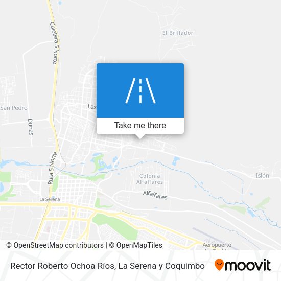 Rector Roberto Ochoa Ríos map