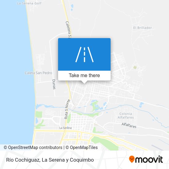 Río Cochiguaz map