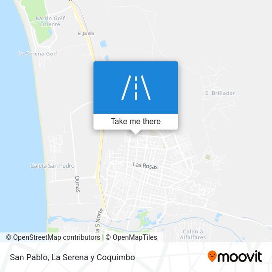 Mapa de San Pablo