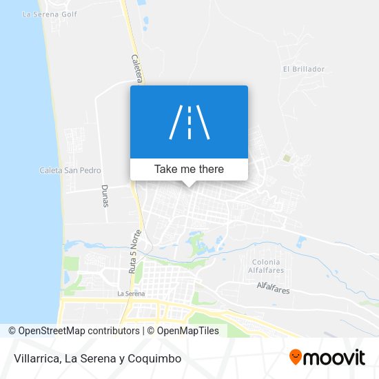 Villarrica map