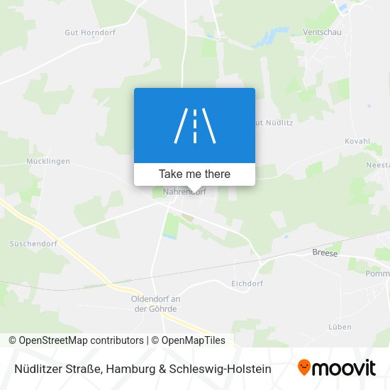 Nüdlitzer Straße map