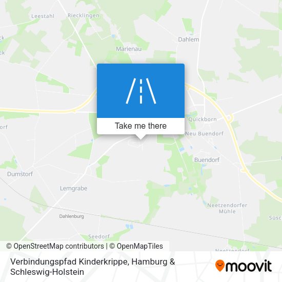 Verbindungspfad Kinderkrippe map