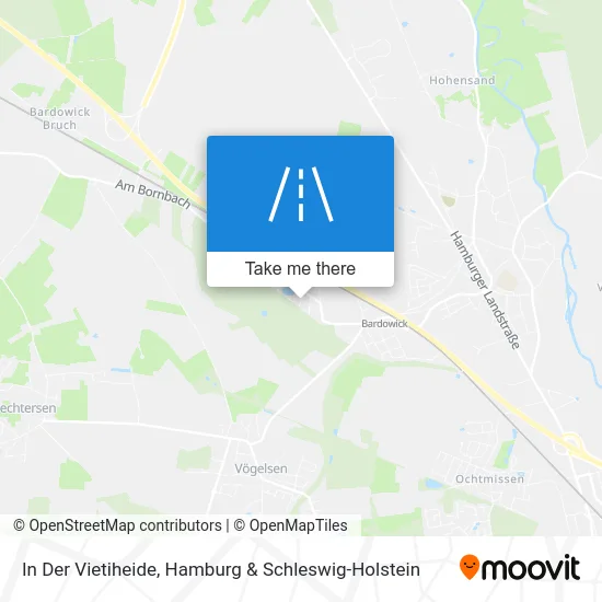 In Der Vietiheide map