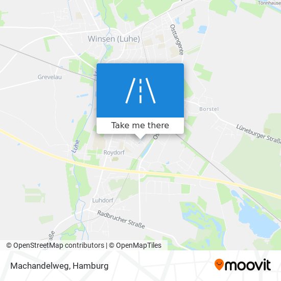 Machandelweg map