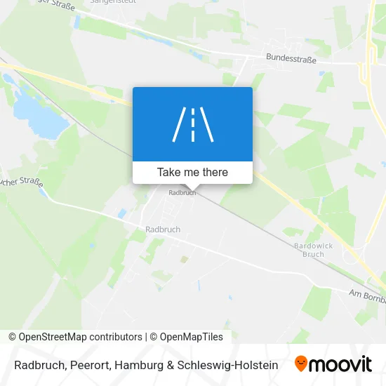 Radbruch, Peerort map