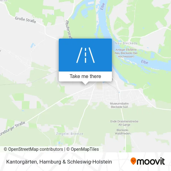 Kantorgärten map
