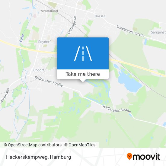 Hackerskampweg map