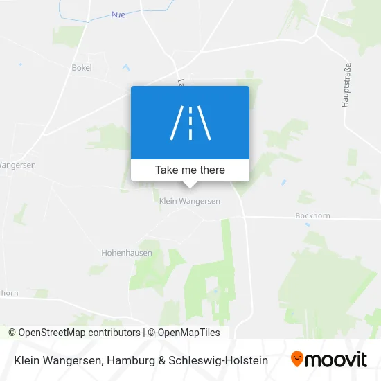 Карта Klein Wangersen