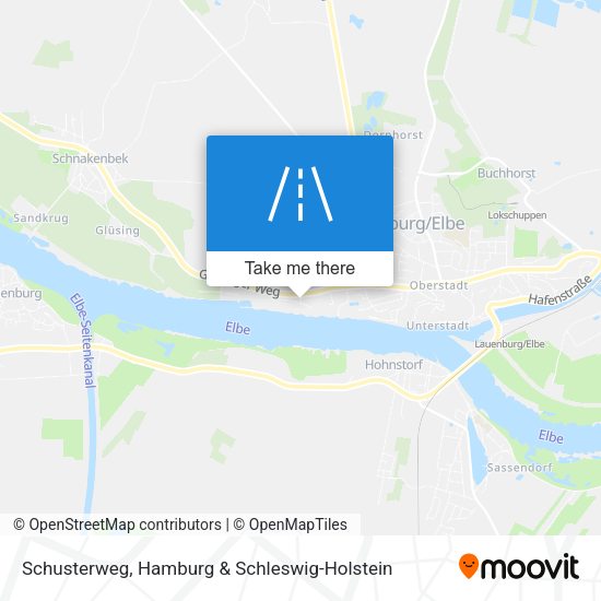 Schusterweg map