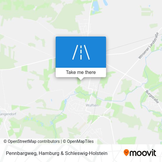 Pennbargweg map