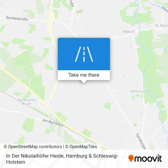 Карта In Der Nikolaihöfer Heide