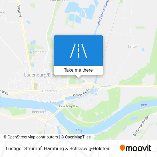 Карта Lustiger Strumpf